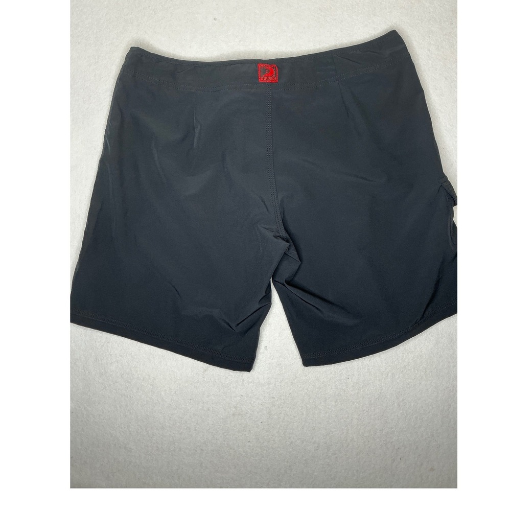 Maui Rippers Womens Board Shorts Black Size 12 Stretch Cargo Pocket Surf Swim - Picture 5 of 7
